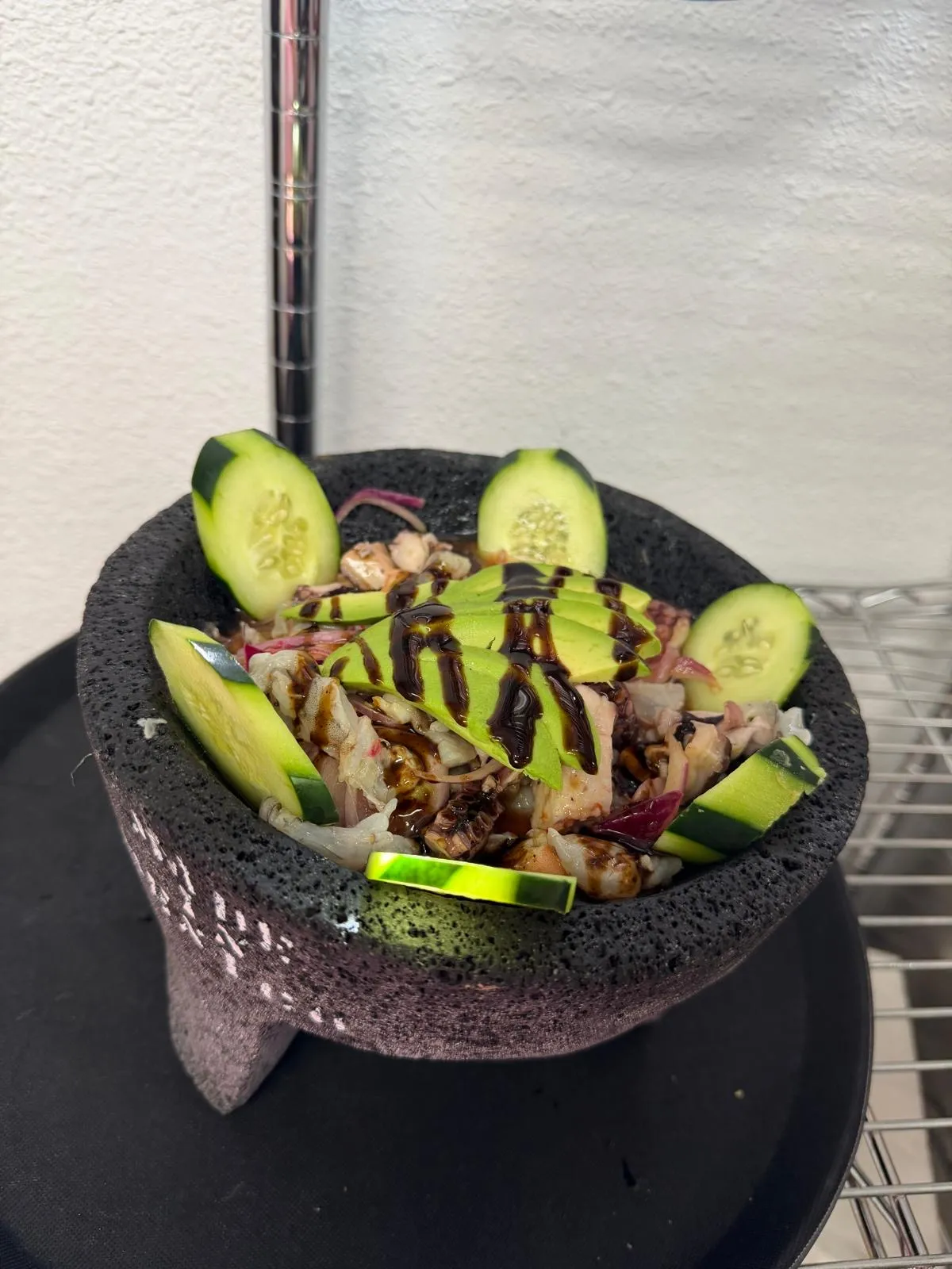 Molcajete de mariscos